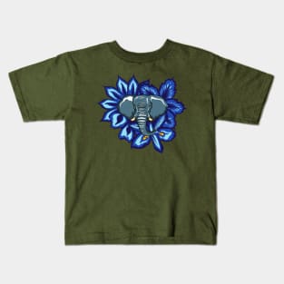 Blue Safari Kids T-Shirt